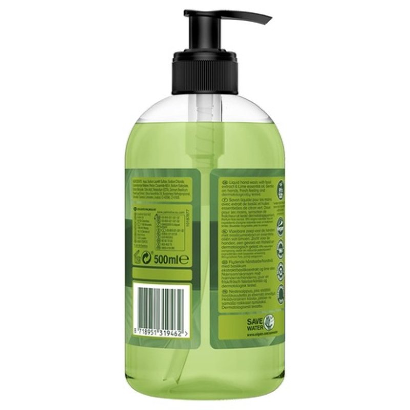 Palmolive Botanicals Basil and Lime Hand Wash 500ml