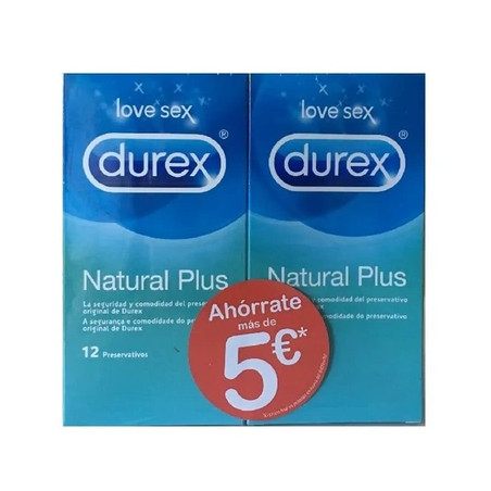 Durex Durex Natural Plus Duo Pack 2 Units