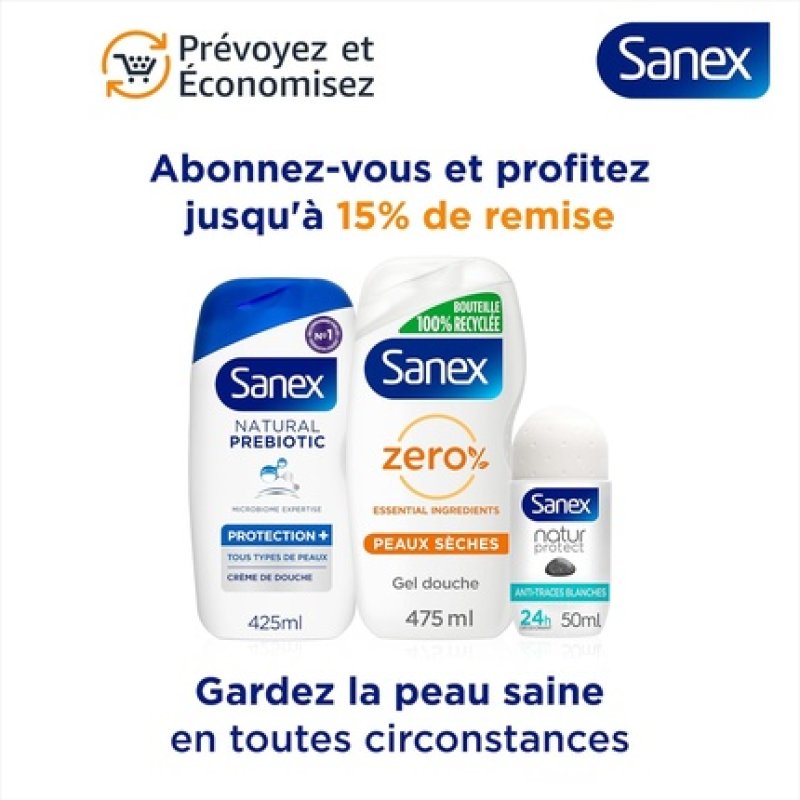 Sanex Natur Protect Fresh Deodorant 48-Hour Effectiveness Organic Spray 200ml