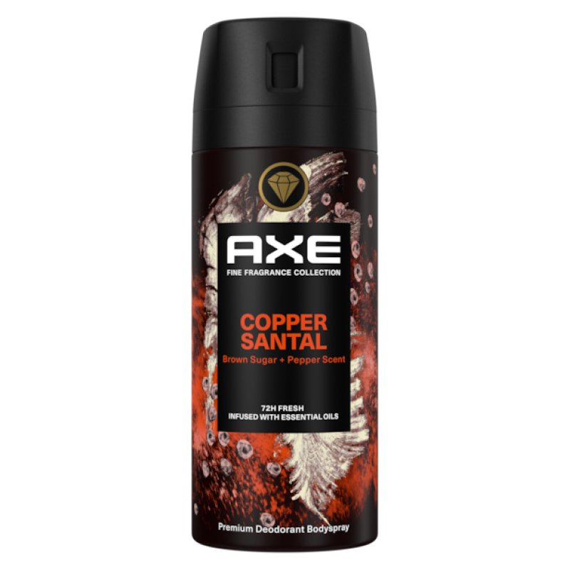 AXE Bodyspray Copper Santal Hommes Déodorant spray 150 ml 1 pièce(s)