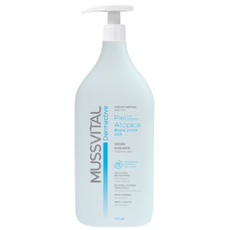 Mussvital Emollient Lotion Atopic Skin 750 ml Unisexe