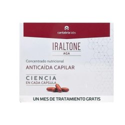 Iraltone AGA Hair Loss Capsules 60 Capsules - Pack of 2