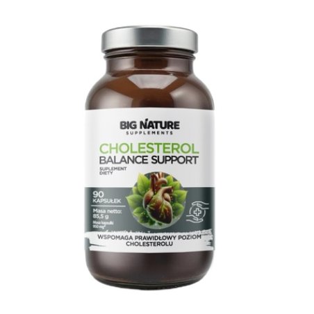 Big Nature Cholesterol Balance Support Dietary Supplement 90 Capsules