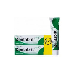 Dentabrit Fluoride Toothpaste 125ml - Pack of 2