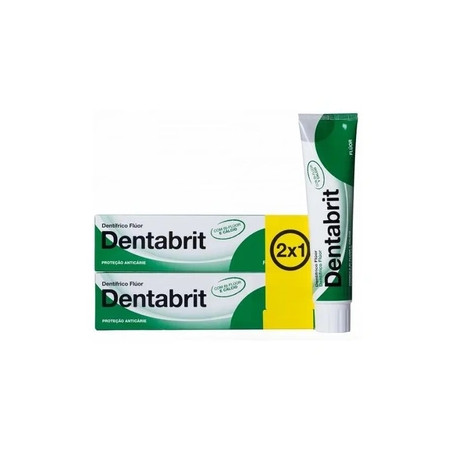 Dentabrit Fluoride Toothpaste 125ml - Pack of 2