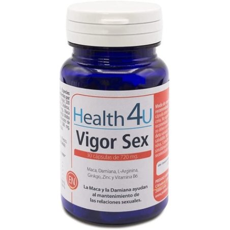 H4u Vigor Sex 30 Capsulas De 720 Mg