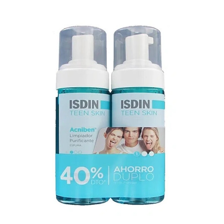 Isdin Isdin Acniben Purifying Cleanser Mousse 2x150ml