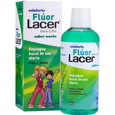 Lacer Daily Mint Mouthwash 500 Ml