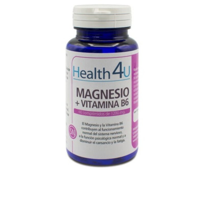 H4U Magnesium Vitamin B6 1200mg 60 Tablets