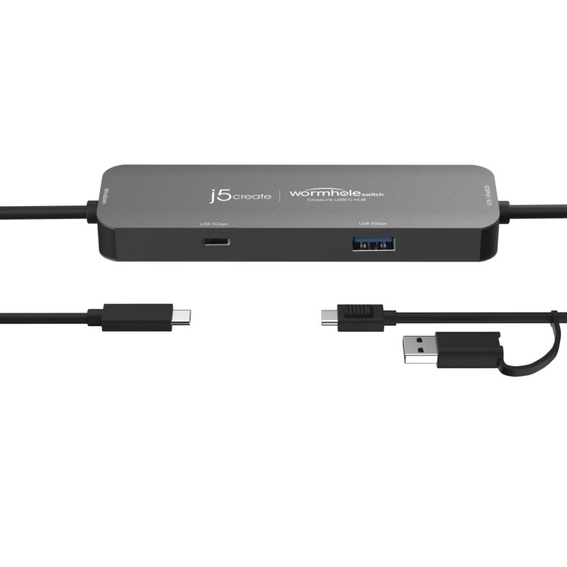 J5create - Wormhole Switch CrossLink USB-C HUB