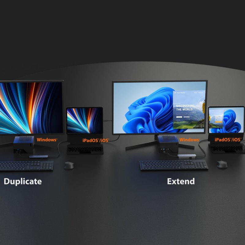 j5create JCH422 Wormhole Switch™ CrossLink USB-C HUB