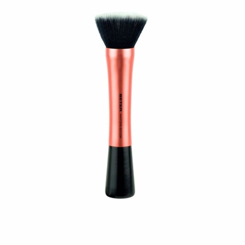Makeup Fluid Flat Top Kabuki Brush with Synthetic Bristles