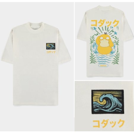 POKEMON - Psykokwak - T-Shirt Loose Fit Homme (XL)
