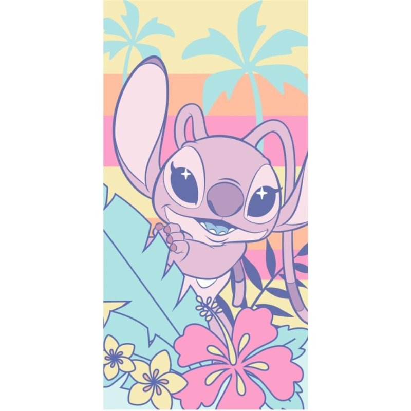 LILO & STITCH - Angel - Serviette de Plage 70x140cm