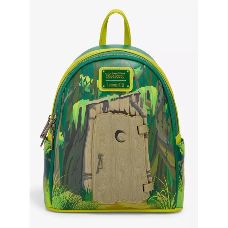SHREK - Shrek & Donkey Swamp Door - Sac à dos LoungeFly Exclusive