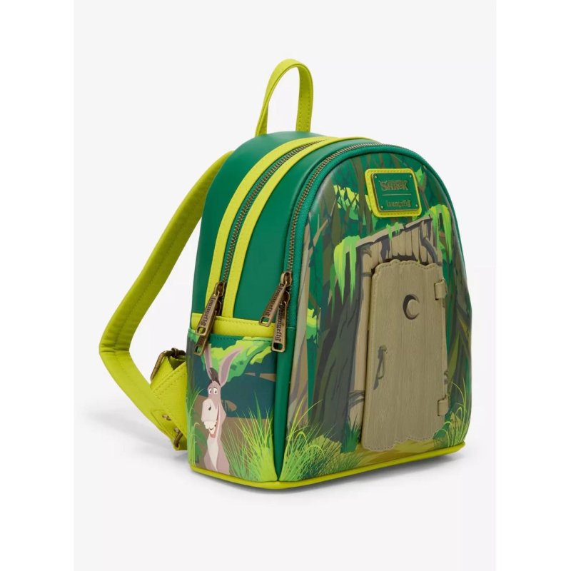 SHREK - Shrek & Donkey Swamp Door - Sac à dos LoungeFly Exclusive