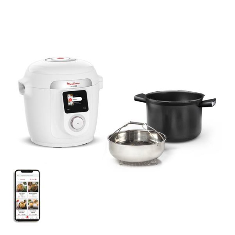 COOKEO WIFI 9EN1 MULTICUISEUR 6L ECRAN LED 9PROG 150 RECETTES SLOW COOK *