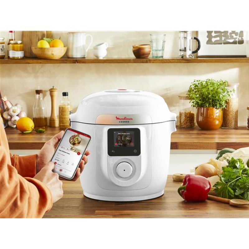 COOKEO WIFI 9EN1 MULTICUISEUR 6L ECRAN LED 9PROG 150 RECETTES SLOW COOK *