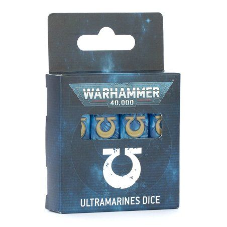 Warhammer 40k - Ultramarines Dice Set (2025)