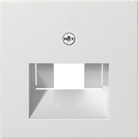 GIRA 027027 Plaque de commutation et obturateur Blanc