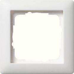 GIRA 0211 04 Plaque de commutation et obturateur Blanc