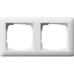 GIRA - Standard 55 - Rahmen 2-fach *reinweiß seidenmatt*