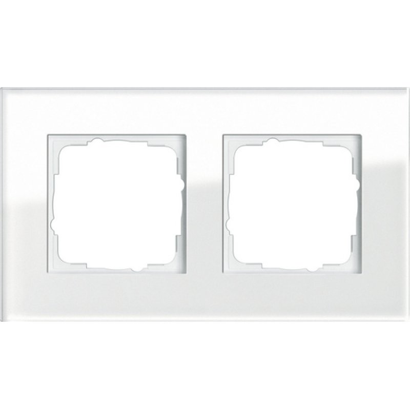 GIRA Esprit Glas Blanc