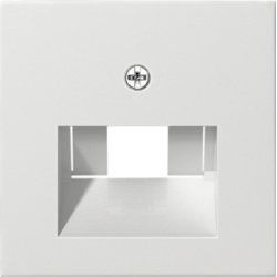 GIRA 027003 Plaque de commutation et obturateur Blanc