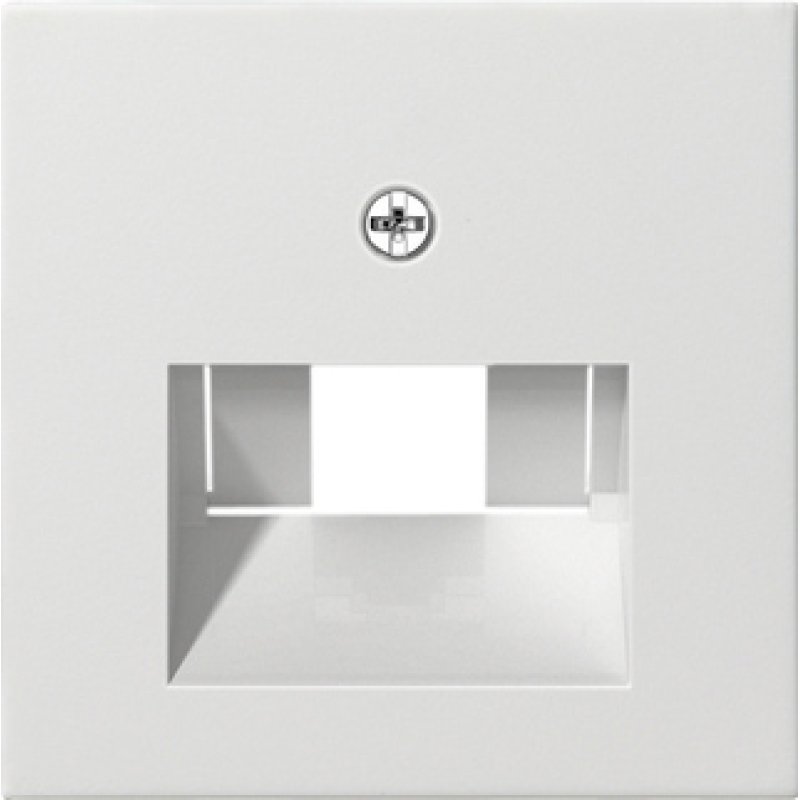 GIRA 027003 Plaque de commutation et obturateur Blanc