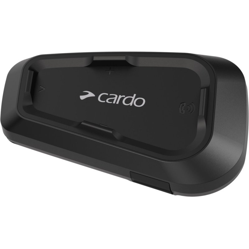 Cardo Spirit HD Duo interphone pour moto 2 canaux 600 m Noir