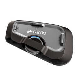 Cardo FRC4X003 interphone pour moto 4 canaux 1200 m Noir