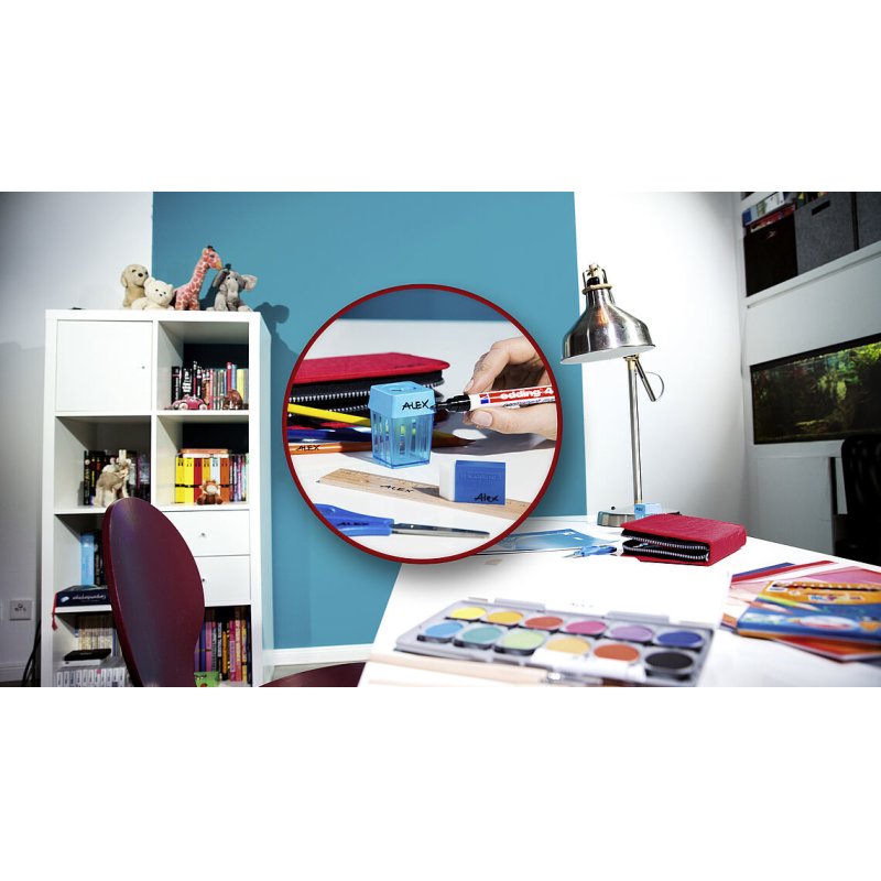 Edding 404 permanent marker Bullet tip Black 1 pc(s)