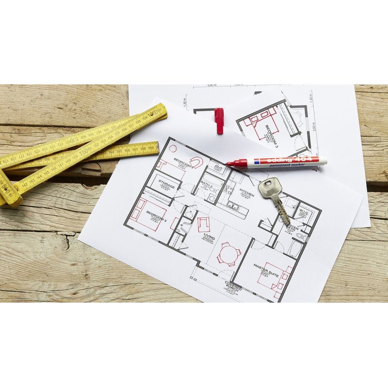 Edding 404 permanent marker Bullet tip Black 1 pc(s)