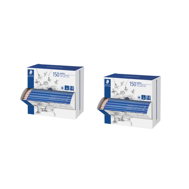 Staedtler - Dispenser Pencil Norica - 2X150 pcs (13046CA300)