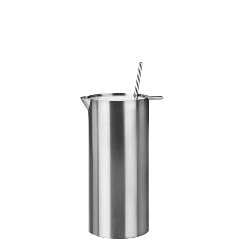 Stelton - Arne Jacobsen Martini Mixer with Mixer Spoon - Steel - 1 Liter