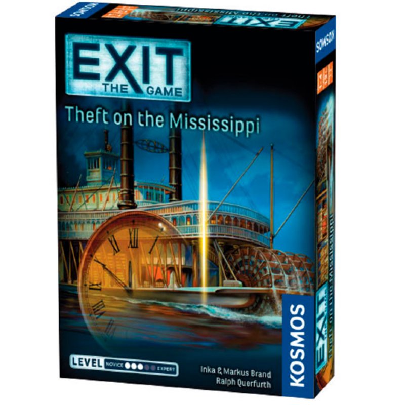 Thames & Kosmos EXIT: Theft on the Mississippi Jeu de société Stratégie