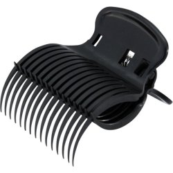 Comair Hot Curler Plastic Clips 20 Pieces Black