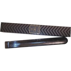 ASHLEIGH & BURWOOD Black Ceramic Marble Effect Incense Holder