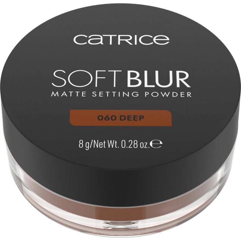 CATRICE Soft Blur Matte Setting Powder ombre à paupière 8 g 060 060 - Deep Mat
