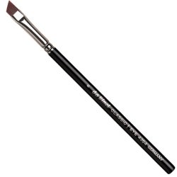 Da Vinci Eyebrow Brush for Eyebrow Gel and Powder Vegan Synthetic Fiber Size 8 Handmade in Germany