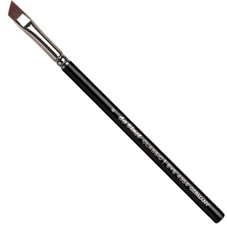 Da Vinci Eyebrow Brush for Eyebrow Gel and Powder Vegan Synthetic Fiber Size 8 Handmade in Germany