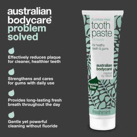 Fluoride-Free Toothpaste 75ml Reduces Plaque Protects Gums