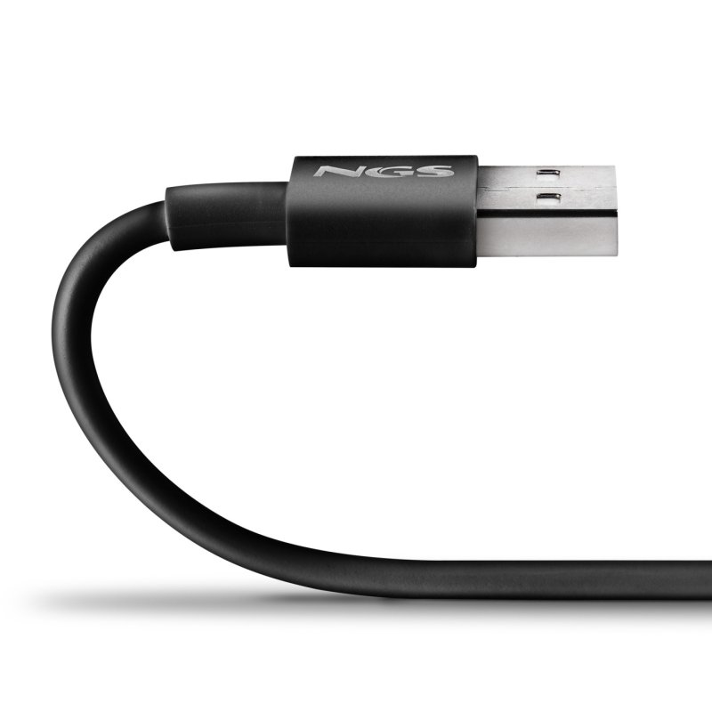 NGS ZYRO-AC câble USB USB 2.0 1 m USB A USB C Noir
