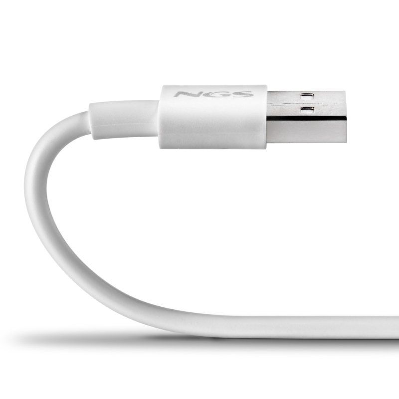 NGS ZYRO-AC câble USB USB 2.0 1 m USB A USB C Blanc