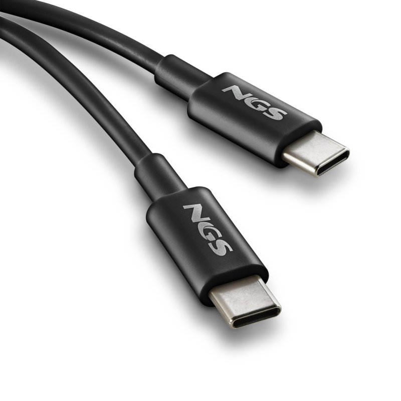Cable NGS Zyro USB-C M/M 1m 60W (Noir)