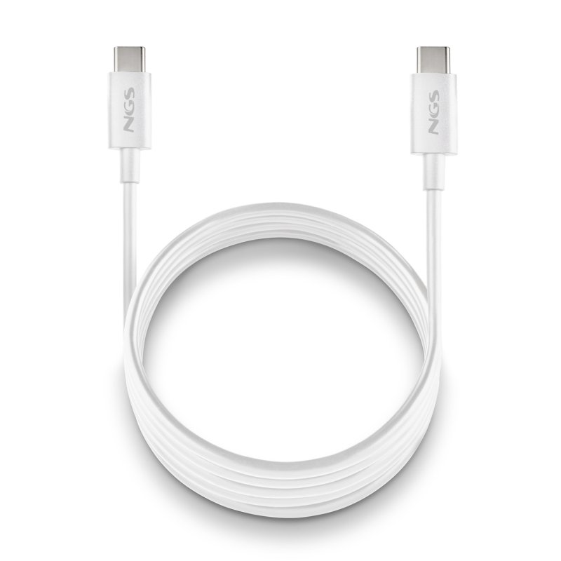 NGS ZYRO 60W-1 USB cable USB 2.0 1 m USB C White