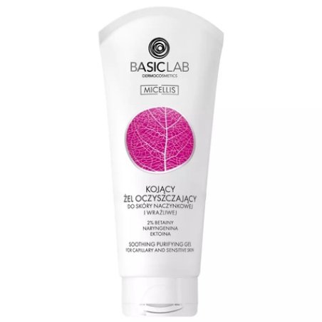 Basiclab Micellar Cleansing Gel For Capillary And Sensitive Skin 100ml