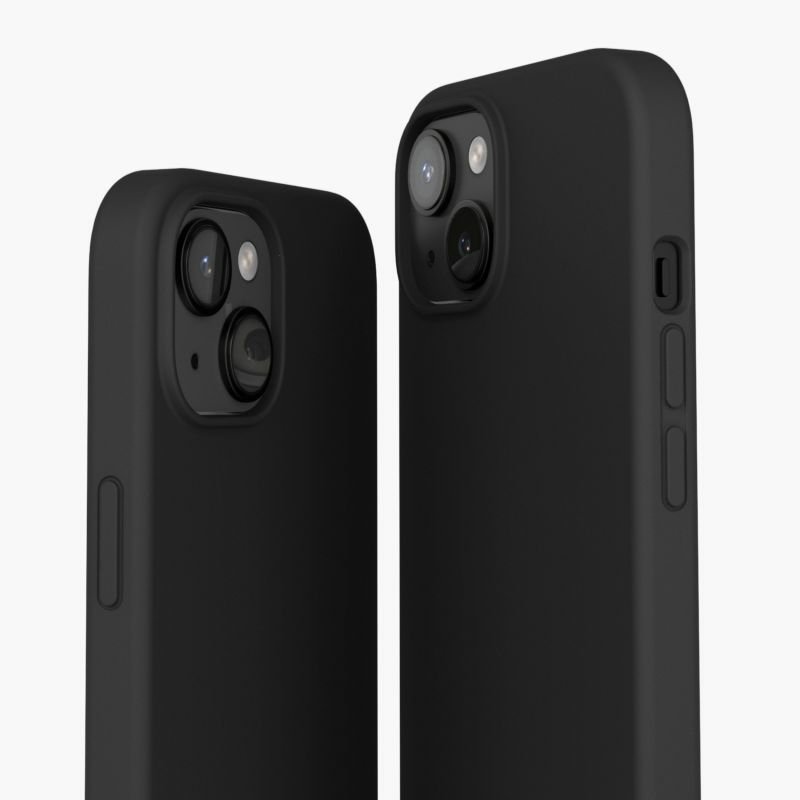 Vonmählen Eco Silicone Case for iPhone 15 schwarz