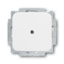 BUSCH JAEGER Reflex SI - Zentralscheibe Tragring Blind - UP *alpinweiss*