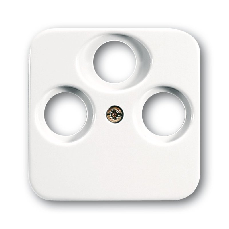 Busch-Jaeger 1724-0-1754 Plaque de commutation et obturateur Blanc